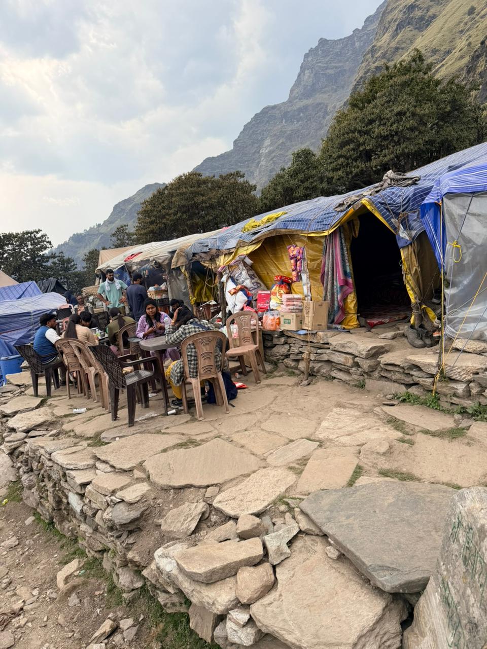 Accommodation food and trek services on the Rudranath Trek